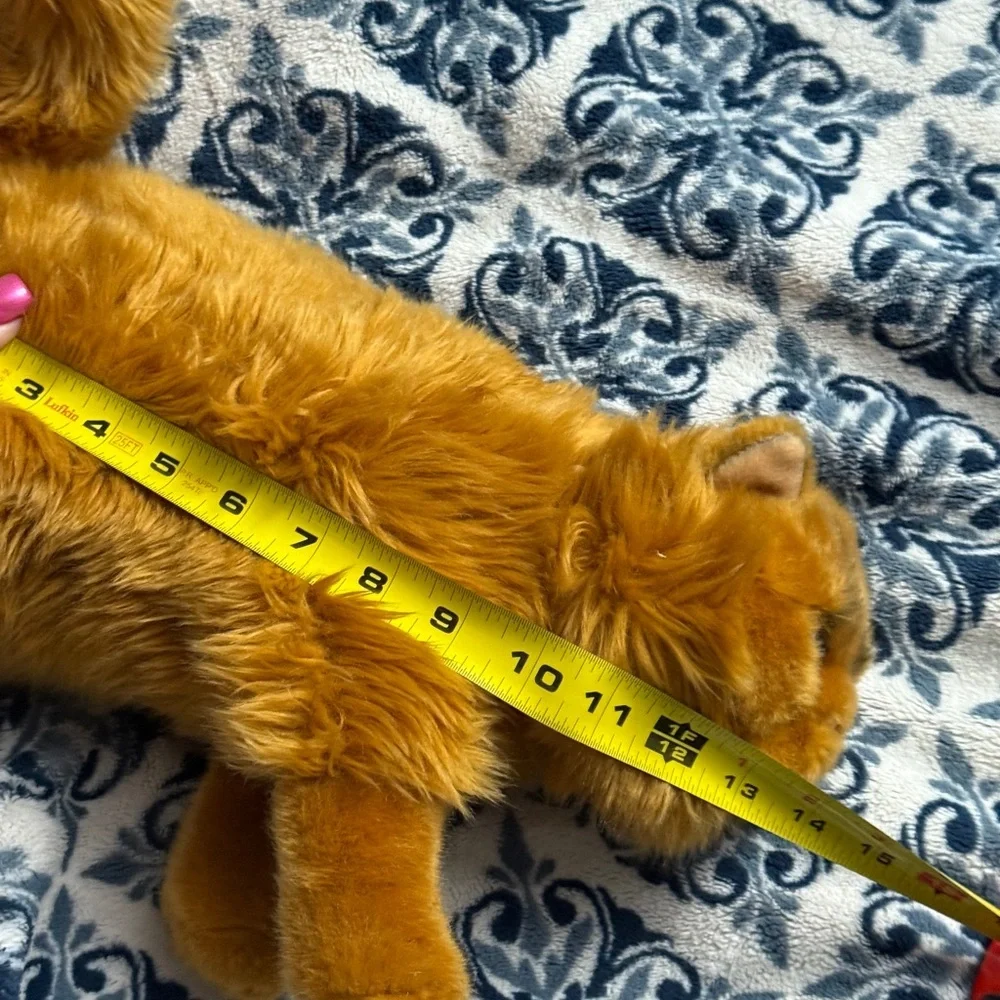Harry Potter Wizarding World Crookshanks Plush Orange Stuffed Cat Toy